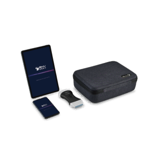 MX3 Color Ultrasound C2L7 Tablet, Mobile Phone, Suitcase